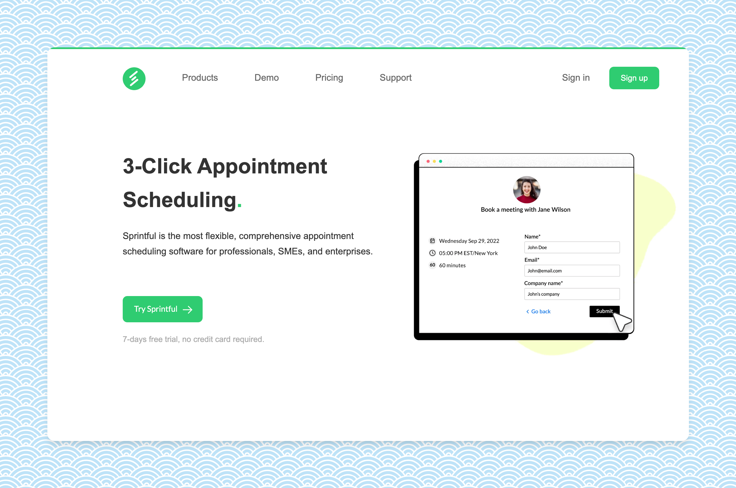 Sprintful Scheduling Software